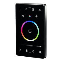 American Lighting 12-24 volt RGBW Black Dimmable DMX Tunable Wall Control